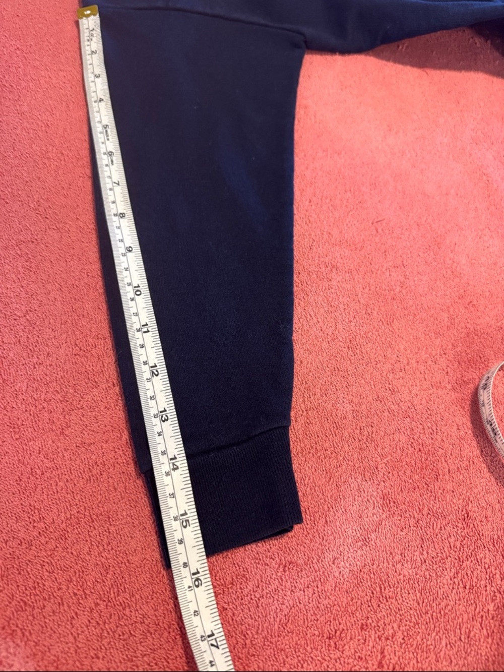 Hanes Boys Navy Football 'Gridiron' Sweatshirt - Picture 8 of 9